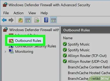 Bloker et program med Windows Firewall Trin 4