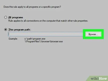 Windows Firewall ilə bir proqramı bloklayın Adım 8