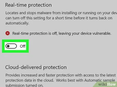 Desative o Windows Defender no Windows 10 Etapa 7