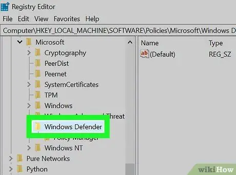 Windows 10 жүйесінде Windows Defender бағдарламасын өшіру 11 -қадам