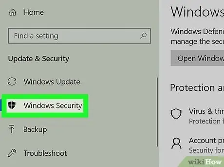 Sluk Windows Defender i Windows 10 Trin 4