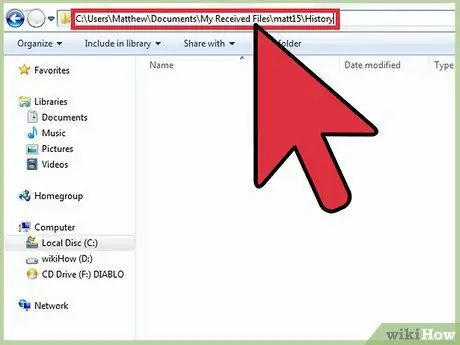 Locate Your Instant Message History in MSN Messenger Step 2