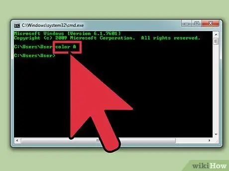 Thay đổi màu sắc trong Command Prompt Bước 3