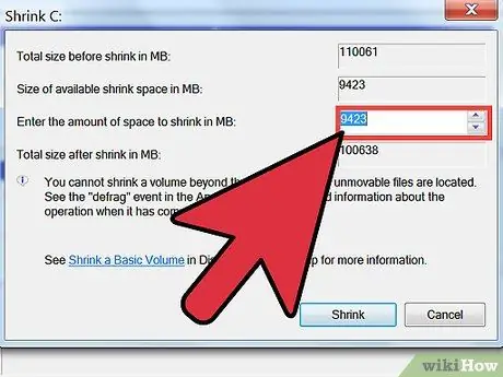 Partition Hard Drive di Windows 8 Langkah 6