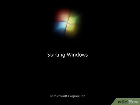 Windows 7 -ում շտկեք մուտքի սև էկրան Քայլ 1