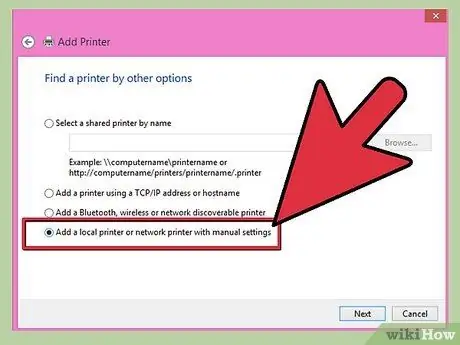 Magdagdag ng isang Printer sa Windows 8 Hakbang 4