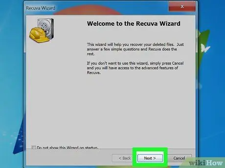 Herstel verwijderde bestanden in Windows 7 Stap 29