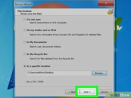 Pulihkan Fail yang Dihapus di Windows 7 Langkah 33