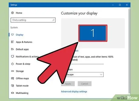 Teise monitori seadistamine Windows 10 abil 10. samm