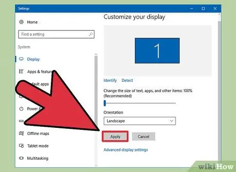 Siapkan Monitor Kedua dengan Windows 10 Langkah 12