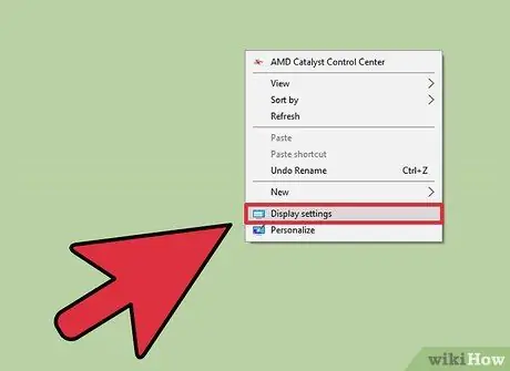 Configure um segundo monitor com o Windows 10 Etapa 8