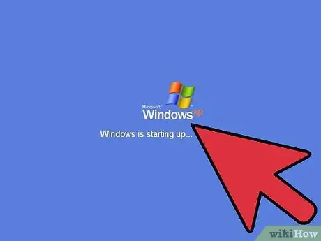 قم بتسجيل الدخول إلى Windows XP كمسؤول الخطوة 2