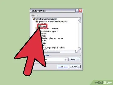 Установите ActiveX в Windows XP Шаг 6