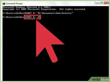 Mapper un dossier sur une lettre de lecteur dans Windows Étape 4