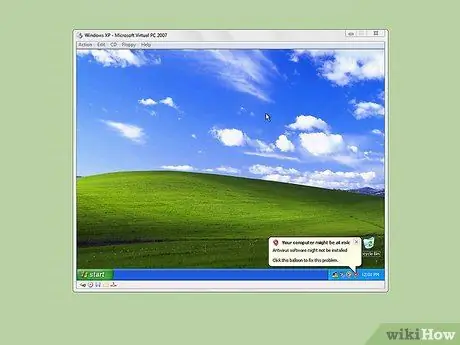 Microsoft Virtual PC 14 -кадамын колдонуңуз