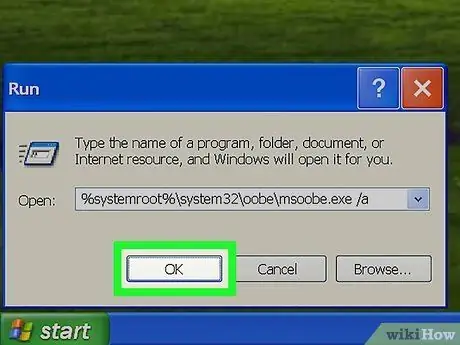 Активирайте Windows XP без оригинален продуктов ключ Стъпка 20