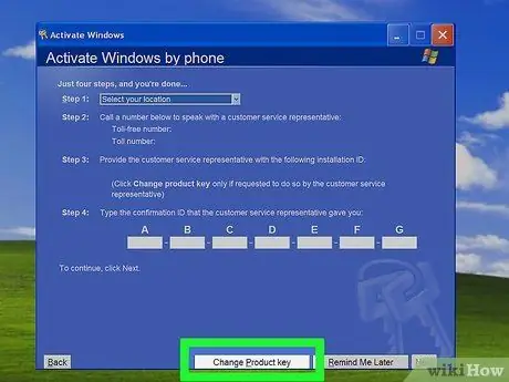 Aktiveer Windows XP sonder 'n egte produksleutel Stap 23