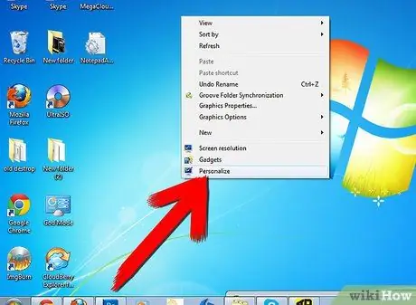 Giảm căng mắt máy tính bằng cách chuyển sang độ tương phản cao (Windows 7) Bước 1