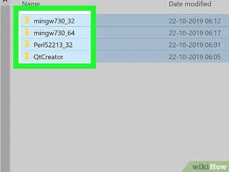 Namestite Qt SDK v Microsoft Windows 22. korak