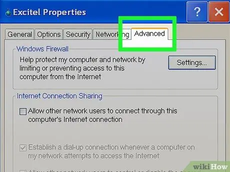 Configureu l'ús compartit de connexions a Internet per al Windows XP Pas 4