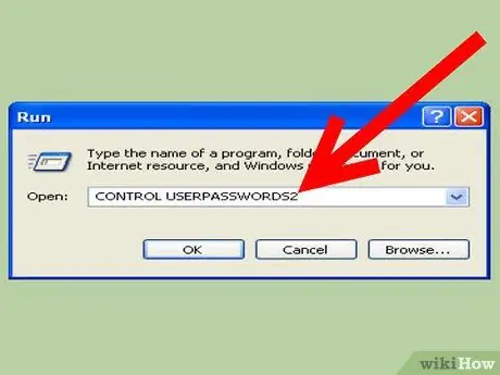 Habilite el inicio de sesión automático en Windows XP Paso 2