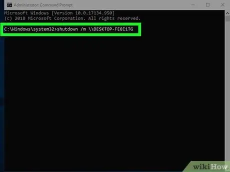 ปิดหรือรีสตาร์ทคอมพิวเตอร์เครื่องอื่นโดยใช้ CMD ขั้นตอนที่ 6