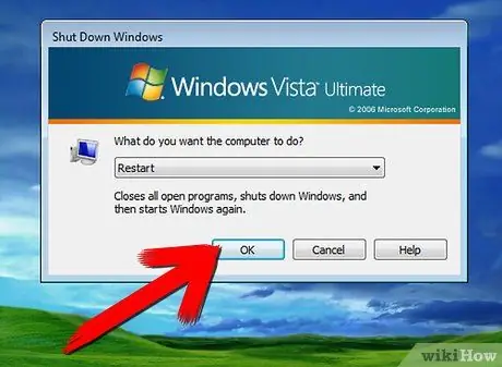 Tiltsa le a Beszúrás kulcsot a Windows 7. lépésében