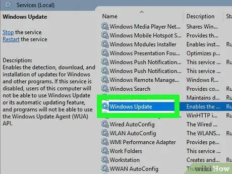 Desactive las actualizaciones automáticas en Windows 10 Paso 2