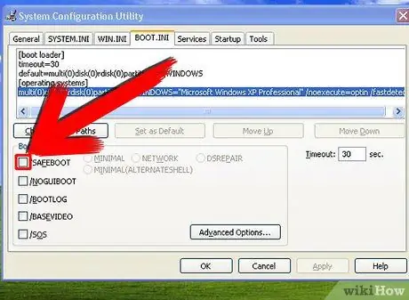 Get Safe Mode in Windows XP Step 7