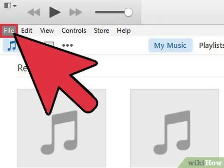 Prijenos pjesama iz programa Windows Media Player na iTunes Korak 4