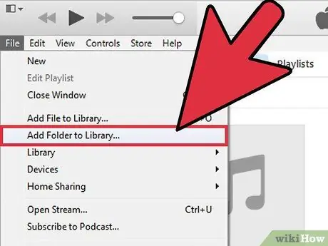 Prijenos pjesama iz programa Windows Media Player na iTunes Korak 5