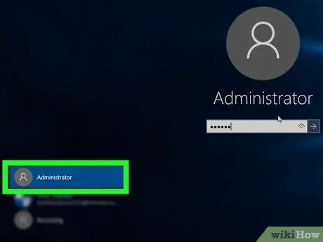 Faça login como administrador no Windows 10, Etapa 5