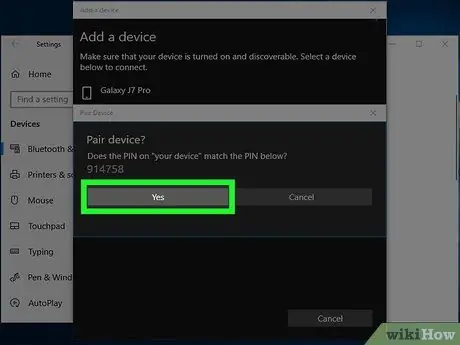 Συνδέστε το τηλέφωνό σας Android σε υπολογιστή Windows χρησιμοποιώντας Bluetooth Βήμα 14