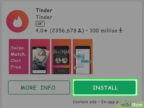 Krok 1 použijte aplikaci Tinder