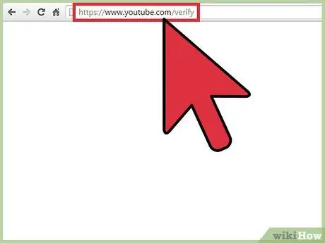 Verify Your YouTube Account Step 1