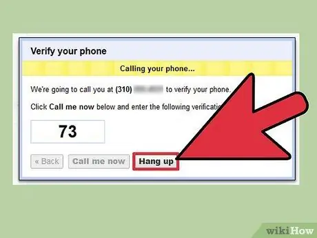 Hankige Google Voice'i telefoninumber. 11. samm