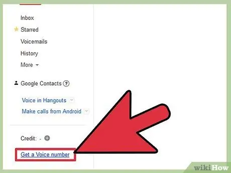 Google Voice फ़ोन नंबर प्राप्त करें चरण 2