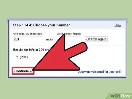 Skaffa ett Google Voice -telefonnummer Steg 5