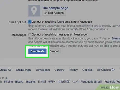 Hủy kích hoạt tài khoản Facebook Bước 24