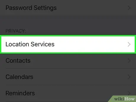 Turn On Location Services on an iPhone or iPad Step 9