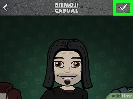 Créer un nouveau Bitmoji Étape 10