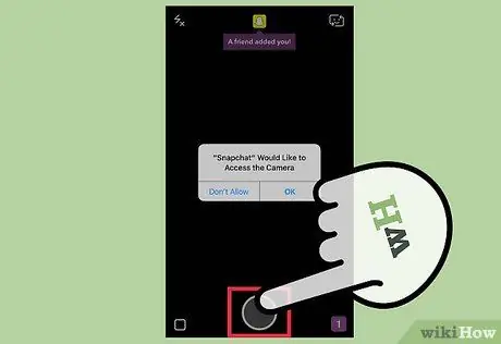 Tetapkan Batas Waktu di Snapchat Langkah 1