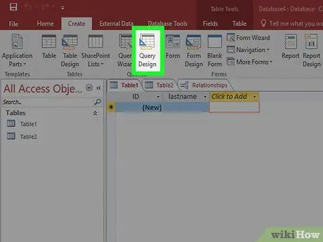 Använd Microsoft Access Steg 12