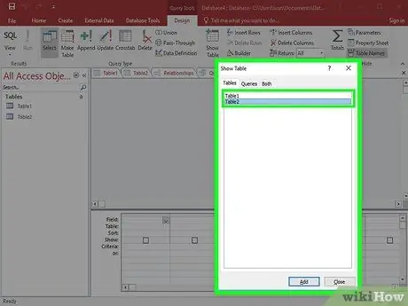 Microsoft Access Addım 18 istifadə edin