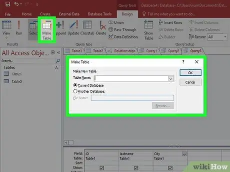 Microsoft Access Addım 27 istifadə edin