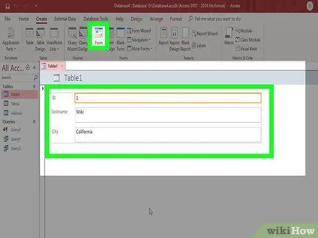 Koristite Microsoft Access Step 35