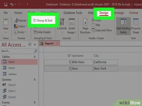 Use o Microsoft Access Etapa 45