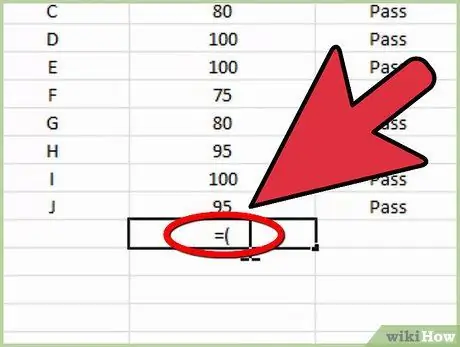 Shkruani Formulat në Microsoft Excel Hapi 10