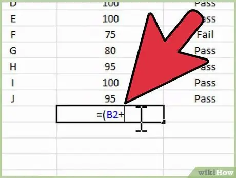 اكتب الصيغ في Microsoft Excel الخطوة 12