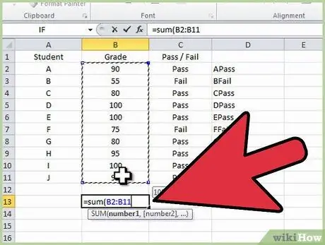 ჩაწერეთ ფორმულები Microsoft Excel– ში ნაბიჯი 6